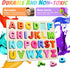 JOLSNAF Set Wooden Puzzles for Toddlers, ABC Alphabet Puzzle, Learning Toys, Preschool Learning Activities, Preschool