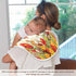 Bulletgxll Set 4, Birds and Flowers Unisex Baby Burp Cloths of Soft Absorbent Organic Cotton Muslin Burping Cloths