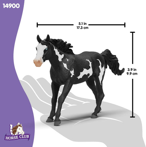 7" 5+ 14900 Schleich Horse Club - Paint Horse Gelding - Collectable, Realistic Toy Horse Figurine for Girls and Boys