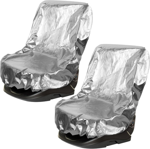BBTO 2 Pcs Car Seat Sun Shade Covers Baby Car Seat Coolers