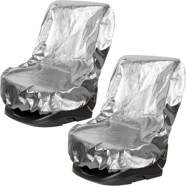 BBTO 2 Pcs Car Seat Sun Shade Covers Baby Car Seat Coolers