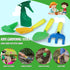 Magic4U Set, 22 3+ Kids Gardening Tools Pcs Metal Garden Tools Toys with Apron, Gloves, Wood Handle Shovel, Rake, Hoe