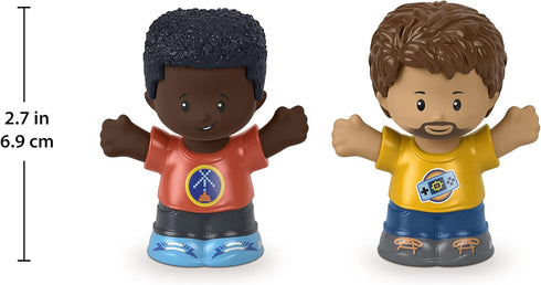 F-Price Toy Figure Pack - Story Starter Figure Set - HBW67 - Gamers Figures in Red, Orange, Blue