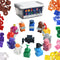 Werewolf Kill Space Kill Game (195pcs) with 13 Alien Figures, Imposter Building Blocks Toys for Kids and Fans