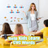 CVC Word Games, Magnetic Letters for Kids, Fridge Magnets for Toddler Alphabet Learning, Educational Toys for 3 Year Old