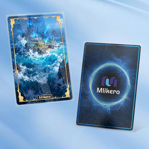 1000 Counts Card Sleeves, Matte Clear Card Sleeves Deck Card Protectors, Trading Card Sleeve Fit for MTG, Baseball