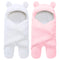 Ease Cubs 2 Pack Ultra Warm Sherpa Plush Baby Sleeping Swaddle Wrap - Newborn