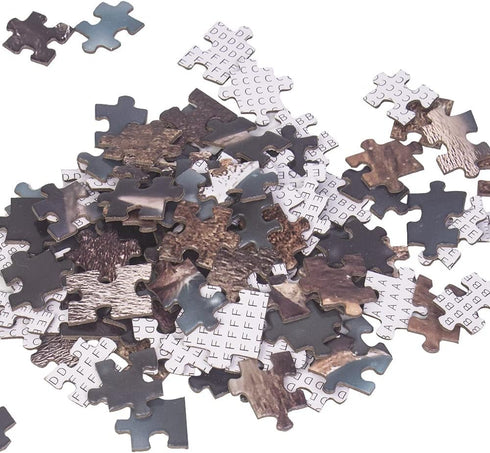 MaxRenard Game 1000 Pieces Jigsaw Puzzle for Adults, Animal Toy Noble Deer Family