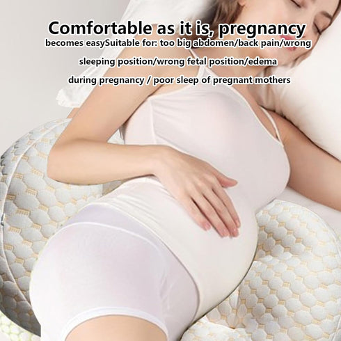 CENRF Side Sleeper Pregnancy Pillow, Foam Pregnancy Sleeping Pillow, Comfortably Pregnancy Support Pillow, Maternity