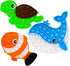 DEARIDAP 3 PCS Ocean Animal Fidget Toys for Kids, Marine Push Bubble Fidget