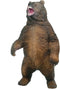Gemini&Genius Large Brown Bear Toy for Kids, Lifelike Grizzly Safari Animal Figurine, Wildlife Action Figure