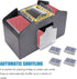 S SUNSBELL Automatic Card Shuffler for Five Crowns Card Game, Battery Operated Poker Shuffling Machine, Poker Card Shuffler, Card Shuffler 4 Deck Automatic for Poker, Blackjack