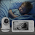 Firskids 5" 2-Way 32H Mode,1000ft Baby Monitor with Camera and Audio, No WiFi Travel Baby Monitor, Pan Tilt Zoom Baby