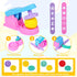Set 22 Set 3-8 Dough Tools for Kids PCS Macaron Color Dough Play Tools with Animal Cutters, Dough Tool for Ages (Random