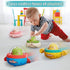 4PCS Press and Go Animal Toy Cars for Toddlers 1-3, Spaceship 1 Year Old Boy Toys, First Birthday Gift for 1 Year Old