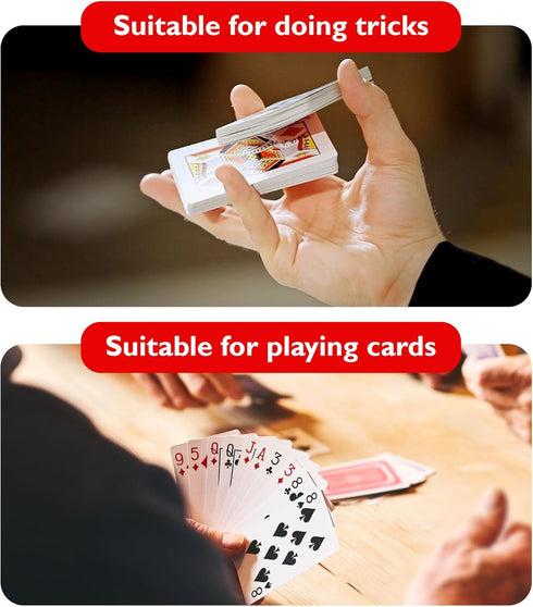 Olives 1 Playing Cards - 2 Pack of Waterproof Standard Poker Cards, Large Premium Joker Cards