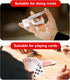 Olives 1 Playing Cards - 2 Pack of Waterproof Standard Poker Cards, Large Premium Joker Cards