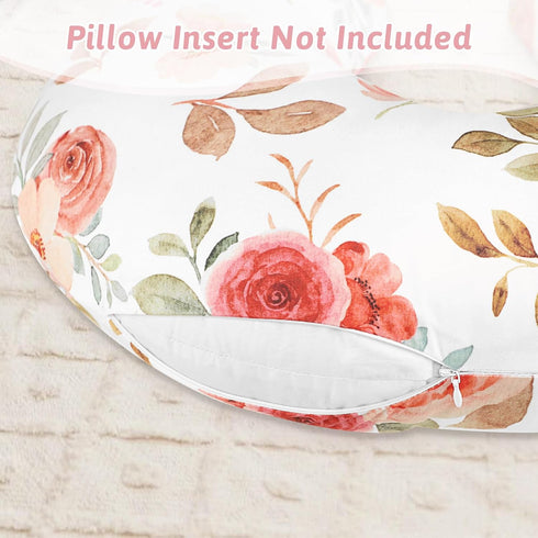 Nursing Pillow Cover, Breastfeeding Pillow Covers for Baby Girls Boys, Soft Stretchy Nursing Pillowcase for Infant