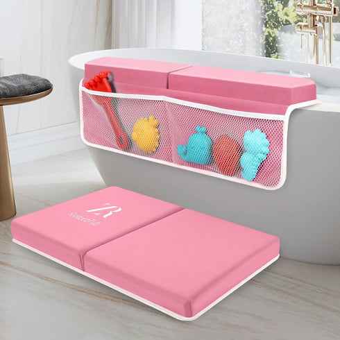 RelaxaTub Bath Kneeler and Elbow Rest Pad Set - 2-Inch Thick Comfortable Baby