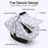 Summer, Car Seat Cover Baby, Mink Dot Infant Car Seat Cover for Outdoor, Breathable Carseat Cover with Mesh Peep Window