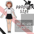 8 11.8 Inch Bencailor Pieces Doll Clothes for Doll Accessories Shirt Skirts Dress Outfit Clothing for Birthday