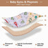 GuoChe 50'' 50'' Food Freshness Kitchen Utensils Pattern Cute Foldable Baby Activity Play Mat for Indoor Outdoor