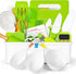 Kids Cooking Sets Real, 37PCS Kids Cooking and Baking Set with Storage