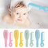 Vdaxvme Set Brush & Comb Children Hair Brush Soft Nylon Bristle Caps Hair Brush For Toddler Infant Head Massage