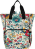 YANENDIE Floral Theme Diaper Bag Backpack, Unisex Travel Baby Backpack Diaper Bags with