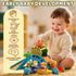 1 4 12-18 Set, 1st 1-3 Lehoo Castle Toys for Year Old Boys, Dinosaur Slide with Mini Push Cars for Baby Months, Infant
