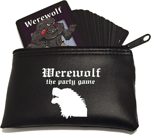 Apostrophe Games Werewolf Party Game - 42 Role Cards for 7 to 30 Players, Halloween Game Night