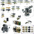 ALEYOOTECHE 350+ Pack Set Sets PCS Military Weapon Accessories for Swat Team Building Block Toy Military Weapon Include
