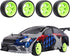 HobbyPark 12mm Hex Hard Plastic RC Drift Wheels and Tires Set of 4 for 1/10 Scale Tamiya HPI Traxxas Kyosho Redcat HSP