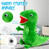 George Dinosaur Plush Stuffed Cartoon Dinosaur Doll Toys, 12” Green Dinosaur Stuffed Animal