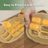 Haakaa Silicone Nibble Freezer Tray, Breastmilk Teething Popsicle Mold, Baby Food Maker, Ice Cube Tray, BPA Free Banana