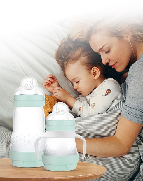 4 Count Baby Bottle Handles for Mam Bottle, Bottle Holder for Baby