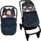 Pea Pod Baby Car Seat Blanket Stroller Footmuff Bunting Bag, Baby Sleeping Bag Fleece