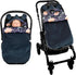 Pea Pod Baby Car Seat Blanket Stroller Footmuff Bunting Bag, Baby Sleeping Bag Fleece