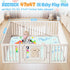 47x47inch Baby Play Mat - Thicken Soft Baby Cushioned Playmats for Playpen - Crawling Play Mats for Babies Toddlers