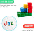 StickiKubes 36 Non-Toxic Stacking Cubes in 4 Colors, Creative Construction Toy with Display Easel (1 Pack)