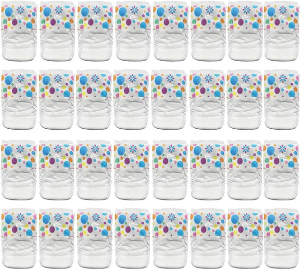 Pail Buddies Baby Doll Diapers Refill Value Pack, 32 Diapers for Baby Alive Baby Dolls