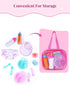 13 Set Set BABESIDE Pcs Baby Doll Accessories with Magic Bottles Diapers Pacifiers and Storage Bag, Baby Doll Feeding