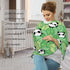 Schgap Panda Leaves Car Seat Cover for Baby, Soft Stroller Cover Nursing Cover Breastfeeding Baby Carrier Covers