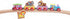 2 3 Set Maxim Enterprise, inc. Kids Circus Train with Steam Engine, Cars, Caboose, Wooden Animals, Colorful Hardwood