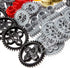 233pcs Technic-Parts, Compatible with Lego-Technic, Gears, Axle-Pin-Connector, MOC Pieces for Replacement