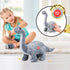 TOY Life Remote Control Dinosaur Toys for Kids 3-7+, Electronic Walking Brontosaurus Plush Dinosaur Gift