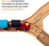 UOMTREO 25 Sets Pcs Wood Dog Bone Track Adapter, Train Track Pieces for Teens, Compatible with All Wooden Train Track