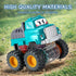1 12-18 1-2 Trailor|1st 1 2 Big Cartoon Truck Car Toys for Year Old Boy with Playmat/Storage Bag|Baby and Toddler Toys