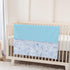 Summer 30x40 Blue Seashells Baby Blanket for Girl Boy Boho Beach Conch Soft Mink Dotted Backing Double Layer Swaddle