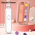 YFSAN Trimmer Baby Nail Gentle Electric Baby Nail Clipper with Night Light Multifunctional Trim Polish Grooming Kit